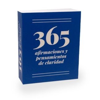 Portada mililibro 365 afirmaciones y pensamientos de claridad