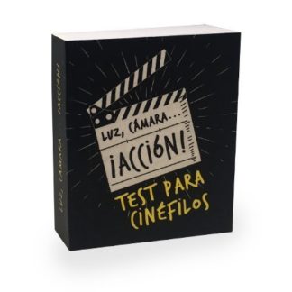 Portada minilibro Luz, cámara. acción -Test para cinéfilos-